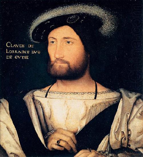 Jean Clouet Portrait of Claude of Lorraine, Duke of Guise china oil painting image